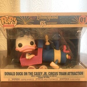 Disney Donald Casey jr train attraction funko pop